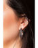 Montana Silversmiths Women's Inner Strength Rope Hoop Earrings, Multi, hi-res
