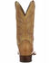 Lucchese Men's Handmade Lance Smooth Ostrich Boots - Square Toe , Lt Brown, hi-res