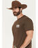 Image #3 - Corona Men's Bottle Sunset Short Sleeve Graphic T-Shirt, Dark Brown, hi-res