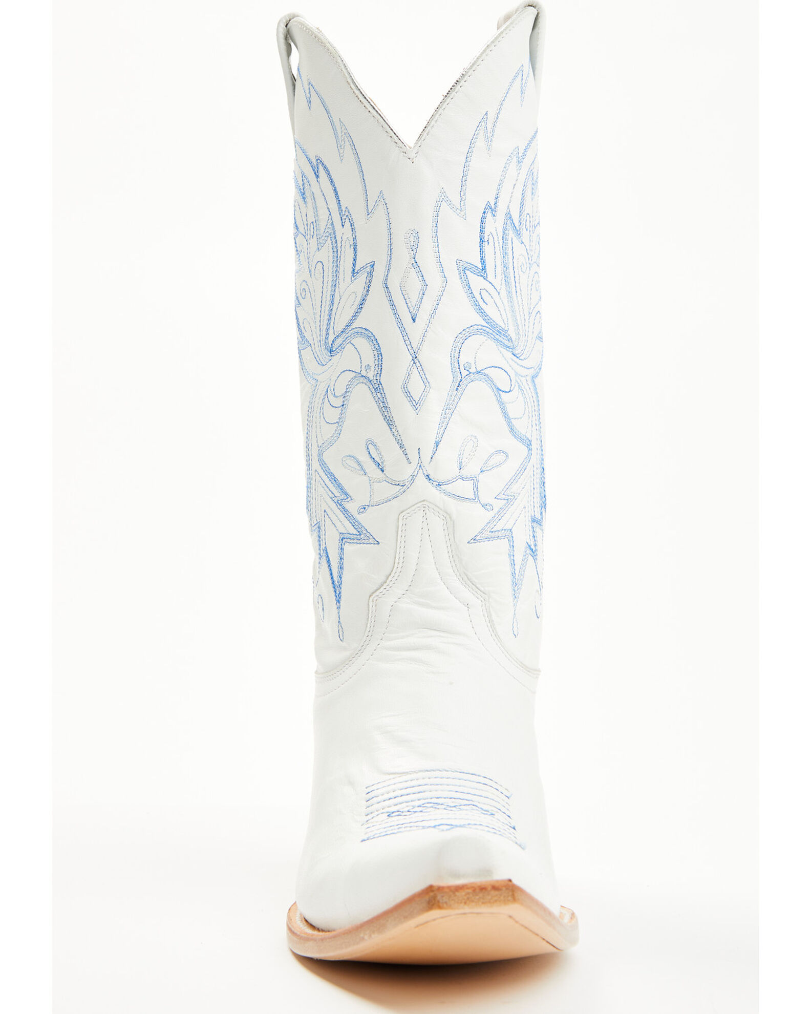 Image #4 - Idyllwind Women's Wings Western Boots - Snip Toe, White, hi-res