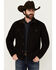 Image #1 - Cody James Men's Ozark Memphis Washed Rancher Jacket - Tall, Black, hi-res