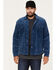 Image #1 - Brixton Men's Durham Sherpa Lined Jacket, Blue, hi-res