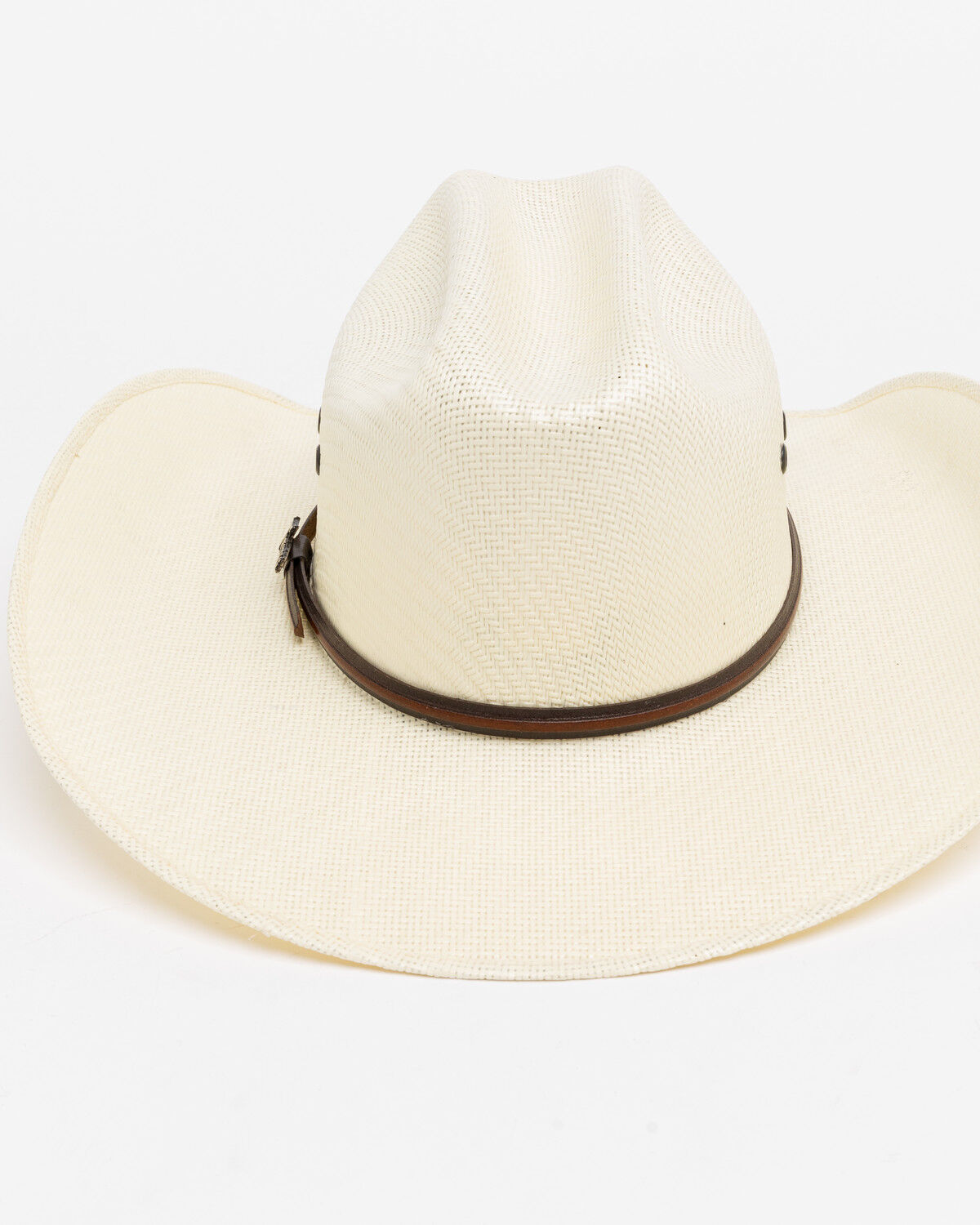 Image #6 - Twister Double S 5X Straw Cowboy Hat, Natural, hi-res