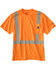 Image #2 - Carhartt Force High-Vis Short Sleeve Class 2 T-Shirt, Orange, hi-res