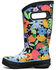 Image #3 - Bogs Girls' Overlap Flowers Rainboots, Multi, hi-res