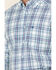 Ariat Men's Gomes Med Plaid Long Sleeve Western Shirt , Light Blue, hi-res