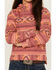 Image #3 - Cruel Girl Girls' Southwestern Print Hoodie, Pink, hi-res