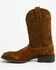 Image #3 - Ariat Men's Sport Big Country Roughout Performance Western Boots - Broad Square Toe, Brown, hi-res
