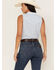 Image #4 - Ariat Women's Stripe Print Boom Boom Sleeveless Snap Western Shirt, , hi-res
