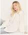 Image #1 - Idyllwind Women's Judson Blanket Stitch Textured Button-Down Woven Shirt, White, hi-res