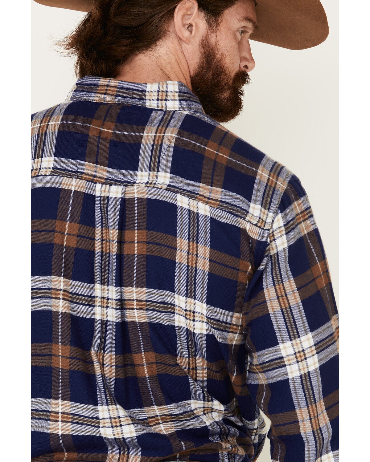 Ridge Flannel Long Sleeve Western Shirt 