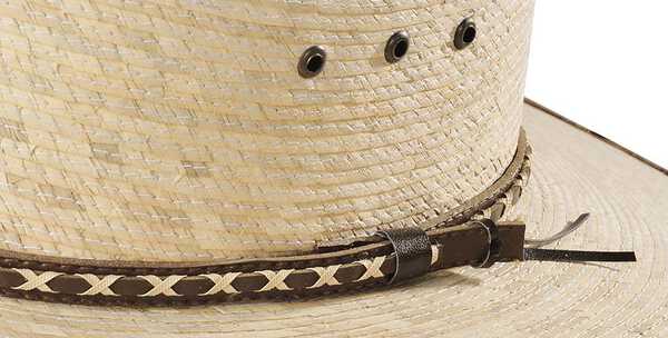 Image #2 - Resistol Kids' Brush Hog Jr. Straw Cowboy Hat, Tan, hi-res