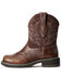 Ariat Women's Heritage Dapper Western Boots - Round Toe, Brown, hi-res
