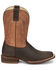 Image #2 - Tony Lama Men's Arena Asher Western Boots - Broad Square Toe, Brown, hi-res