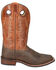 Image #2 - Smoky Mountain Men's Timber Performance Western Boots - Broad Square Toe , Brown, hi-res