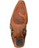 Image #5 - Corral Women's Mint Glitter Inlay Western Boots - Snip Toe, Green, hi-res