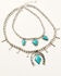 Image #1 - Shyanne Women's Frontier Antique Silver Layered Necklace, Silver, hi-res