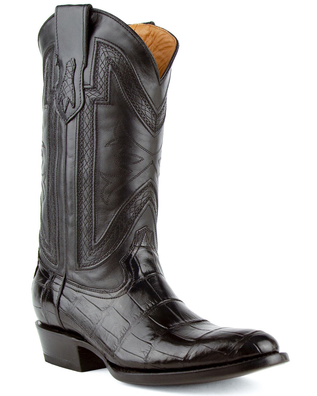 alligator roper boots