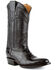 Image #1 - Ferrini Men's Alligator Belly Exotic Western Boots - Medium Toe, Black, hi-res