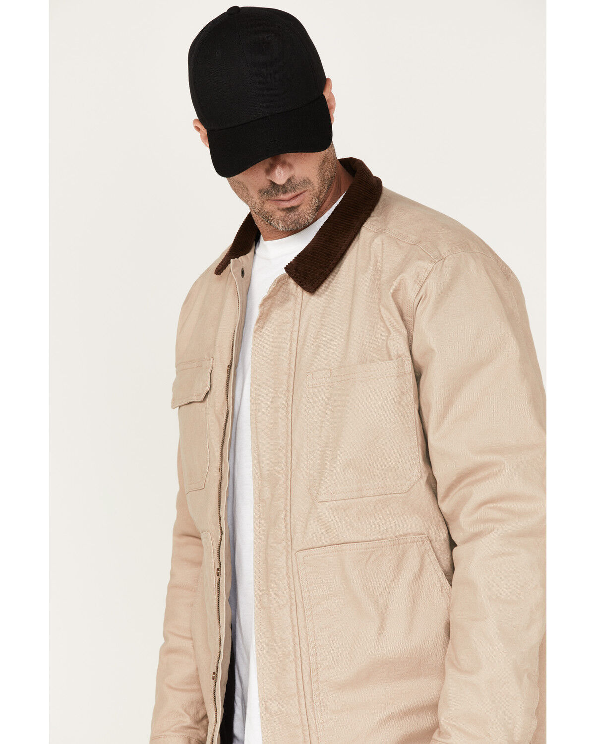 Image #2 - Hawx Men's Weathered Coat, Natural, hi-res