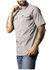 Image #3 - Kimes Ranch Men's Rio Solid Short Sleeve Button-Down Performance Shirt, Grey, hi-res