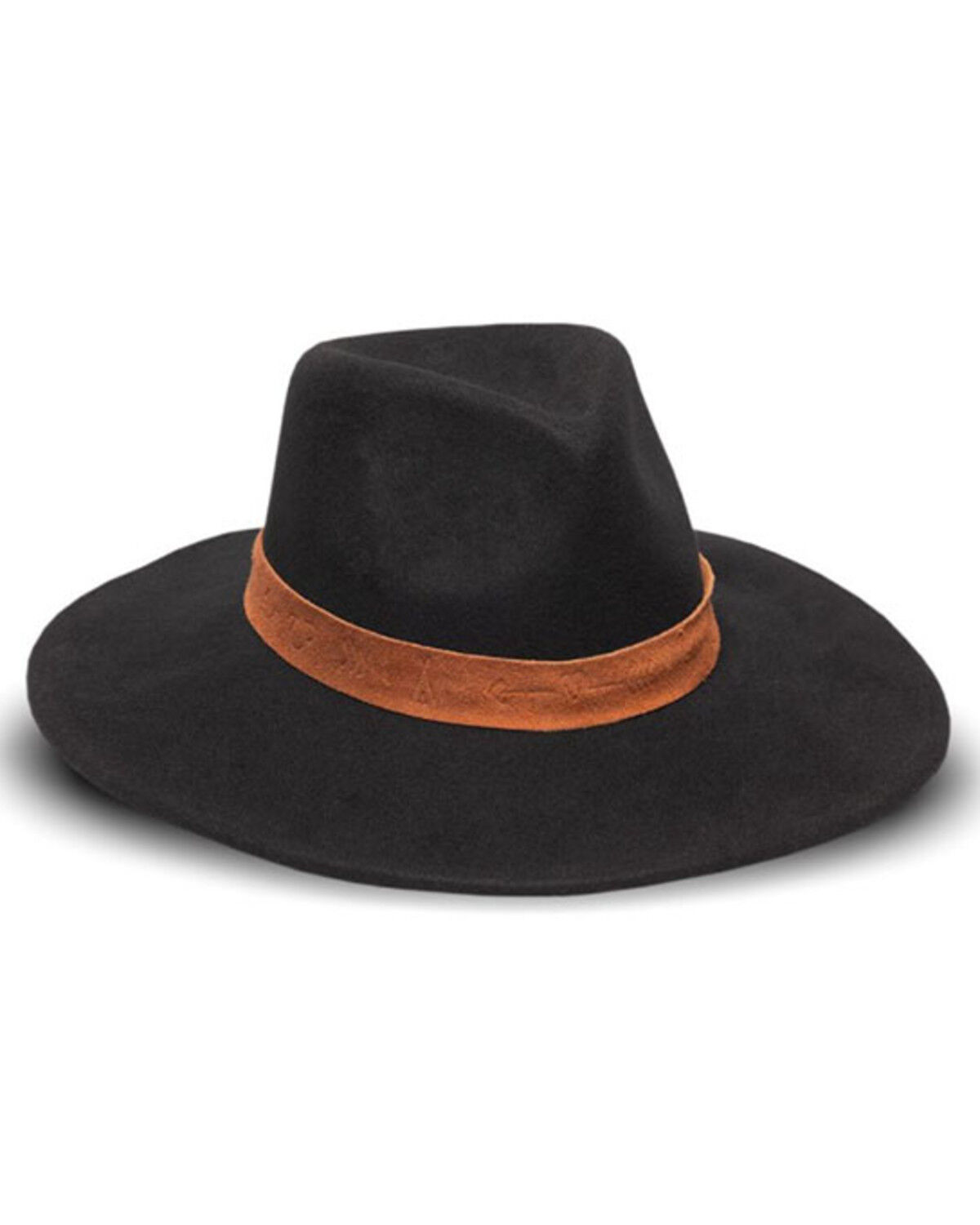 Image #1 - Nikki Beach Women's Breanna Felt Western Fashion Hat, , hi-res