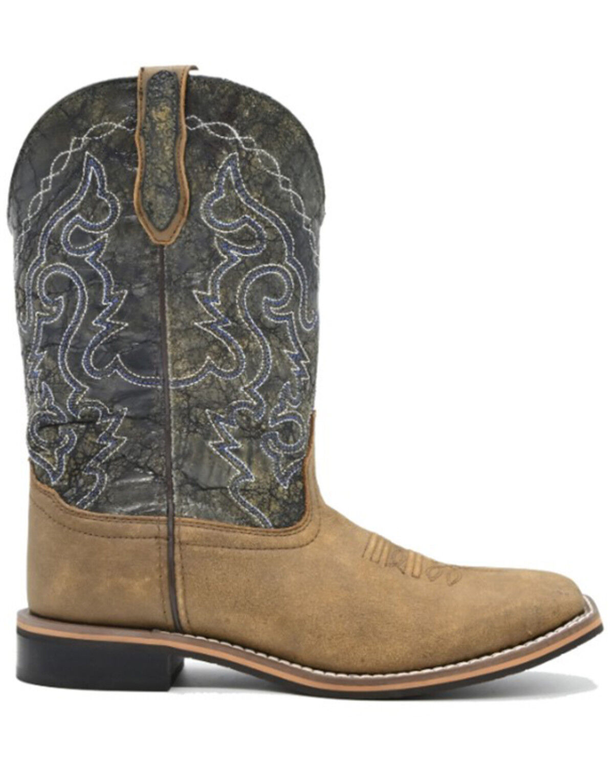 Image #2 - Smoky Mountain Women's Odessa Western Boots - Broad Square Toe, , hi-res