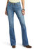 Image #2 - Ariat Women's Daniela High Rise Bootcut Jeans, Blue, hi-res