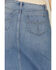 Image #4 - Shyanne Women's Ontario Light Wash Midi Stretch Denim Skirt, Light Wash, hi-res