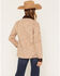 Image #4 - Shyanne Women's Broncfire Southwestern Print Shacket, Khaki, hi-res