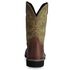 Image #7 - Justin Men's Stampede Driller Brown Work Boots - Steel Toe, , hi-res