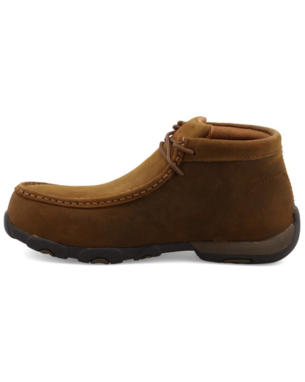 Image #3 - Twisted X Women's Met Guard Driving Mocs - Composite Toe, Brown, hi-res