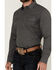 Image #3 - Gibson Trading Co Men's Northern Light Geo Print Long Sleeve Snap Western Shirt, Black, hi-res