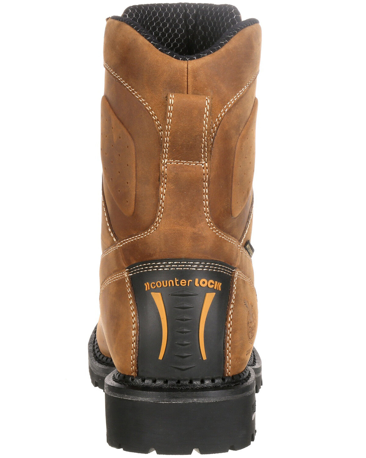Image #4 - Georgia Boot Men's Comfort Core Waterproof Logger Boots - Composite Toe, Russett, hi-res