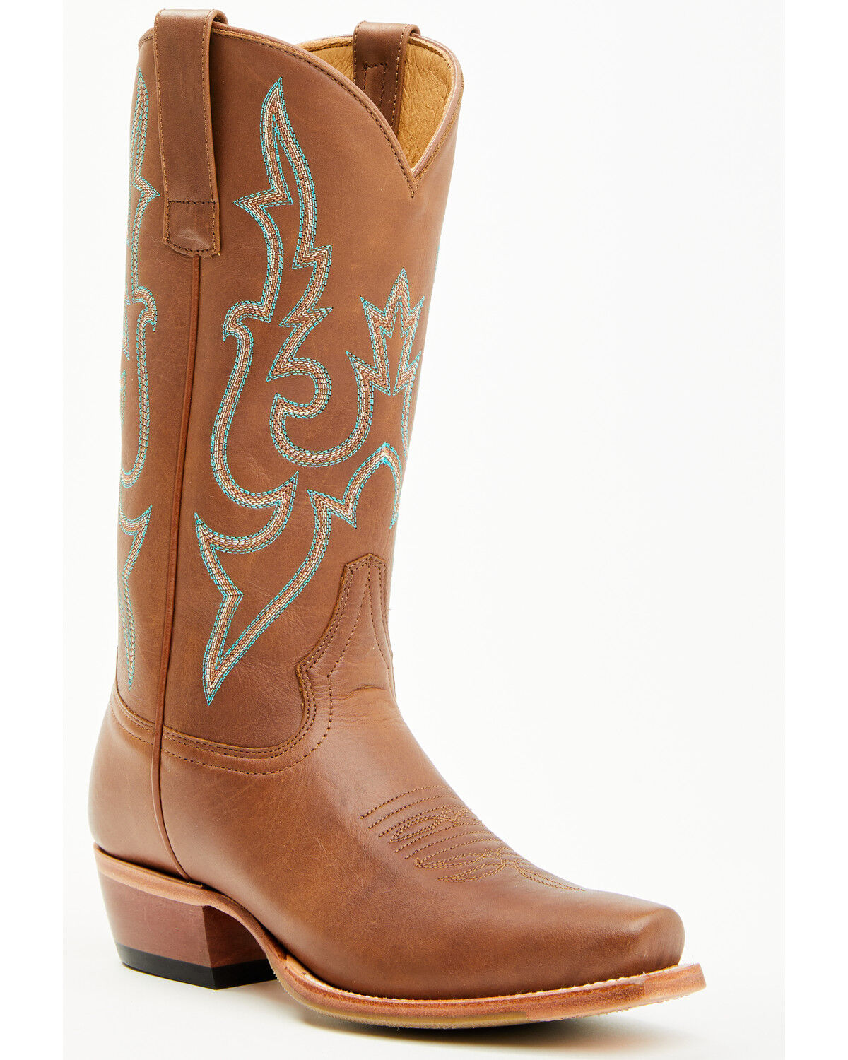 Image #1 - Macie Bean Women's Nice Lady Performance Western Boots - Square Toe, Brown, hi-res