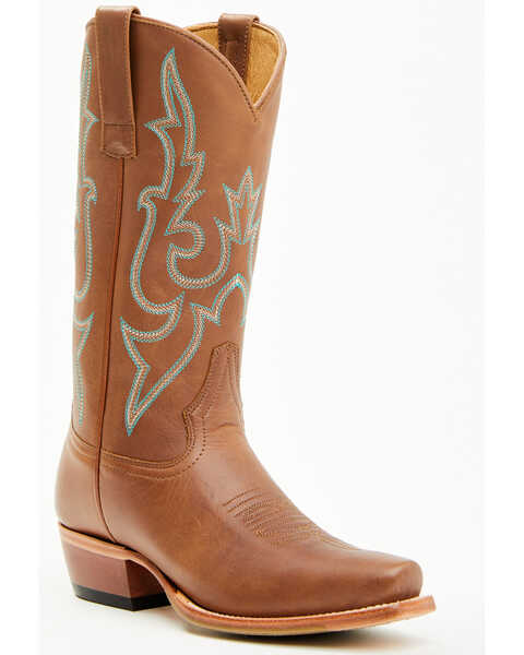 Macie Bean Women's Nice Lady Performance Western Boots - Square Toe , Brown, hi-res