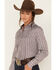 Image #2 - Cinch Women's Striped Long Sleeve Button Down Western Core Shirt, , hi-res