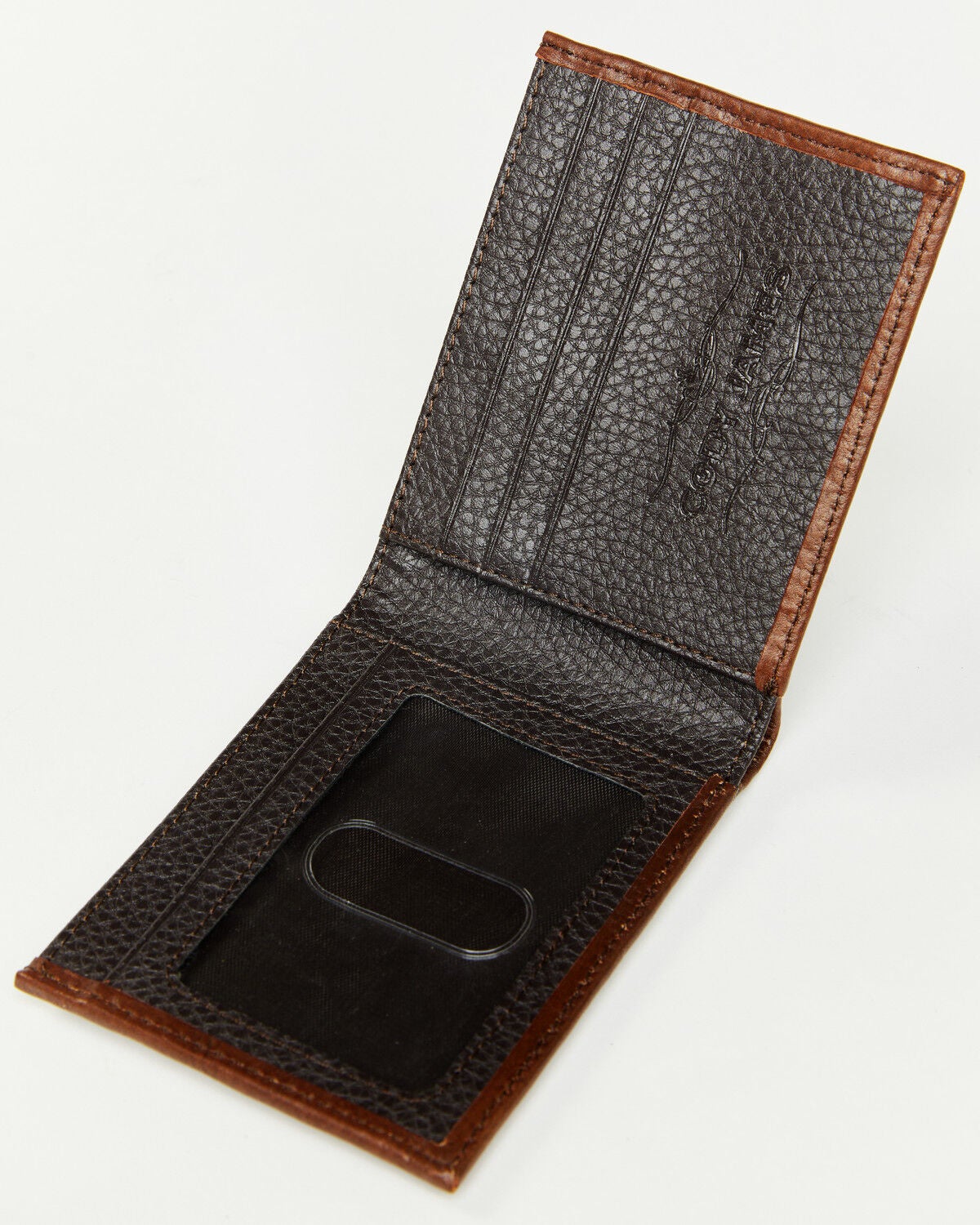 Image #3 - Cody James Men's Landry Tooled Bifold Wallet, Dark Brown, hi-res