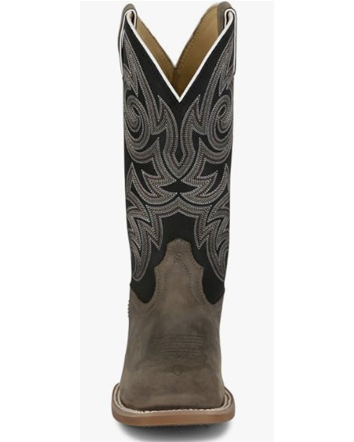 Image #3 - Justin Men's Frontier May Day Performance Western Boots - Broad Square Toe, Grey, hi-res