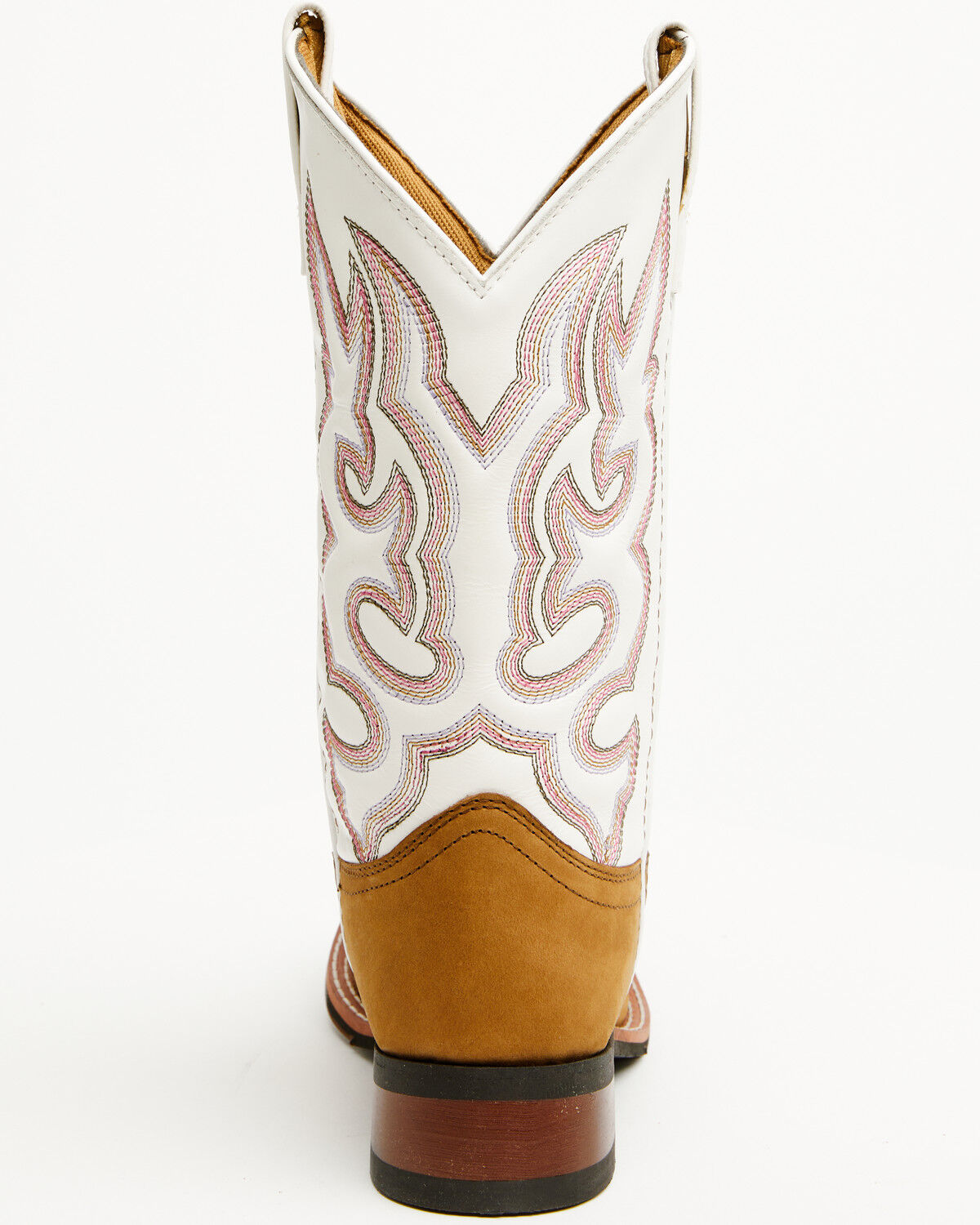 Image #5 - Laredo Women's Mesquite Western Performance Boots - Broad Square Toe, Taupe, hi-res