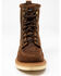 Image #4 - Hawx Men's 8" Grade Work Boots - Moc Toe, Brown, hi-res