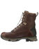 Image #3 - Lucchese Men's Bison Lace-Up Work Boots - Composite Toe, Pecan, hi-res
