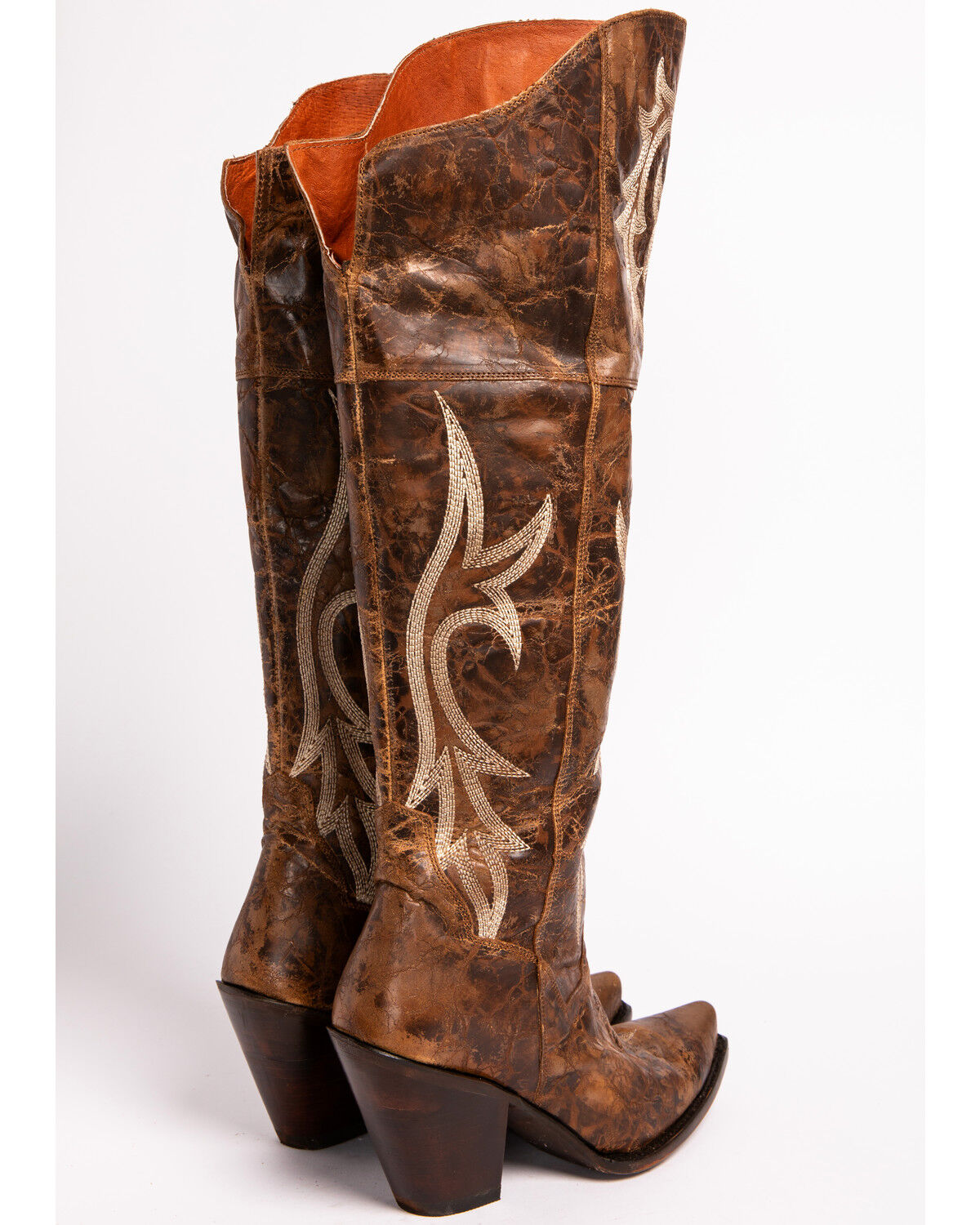 dan post women's jilted knee high western boots