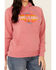 Kimes Ranch Women's Pomegranate El Paso Logo Graphic Hoodie , Red, hi-res