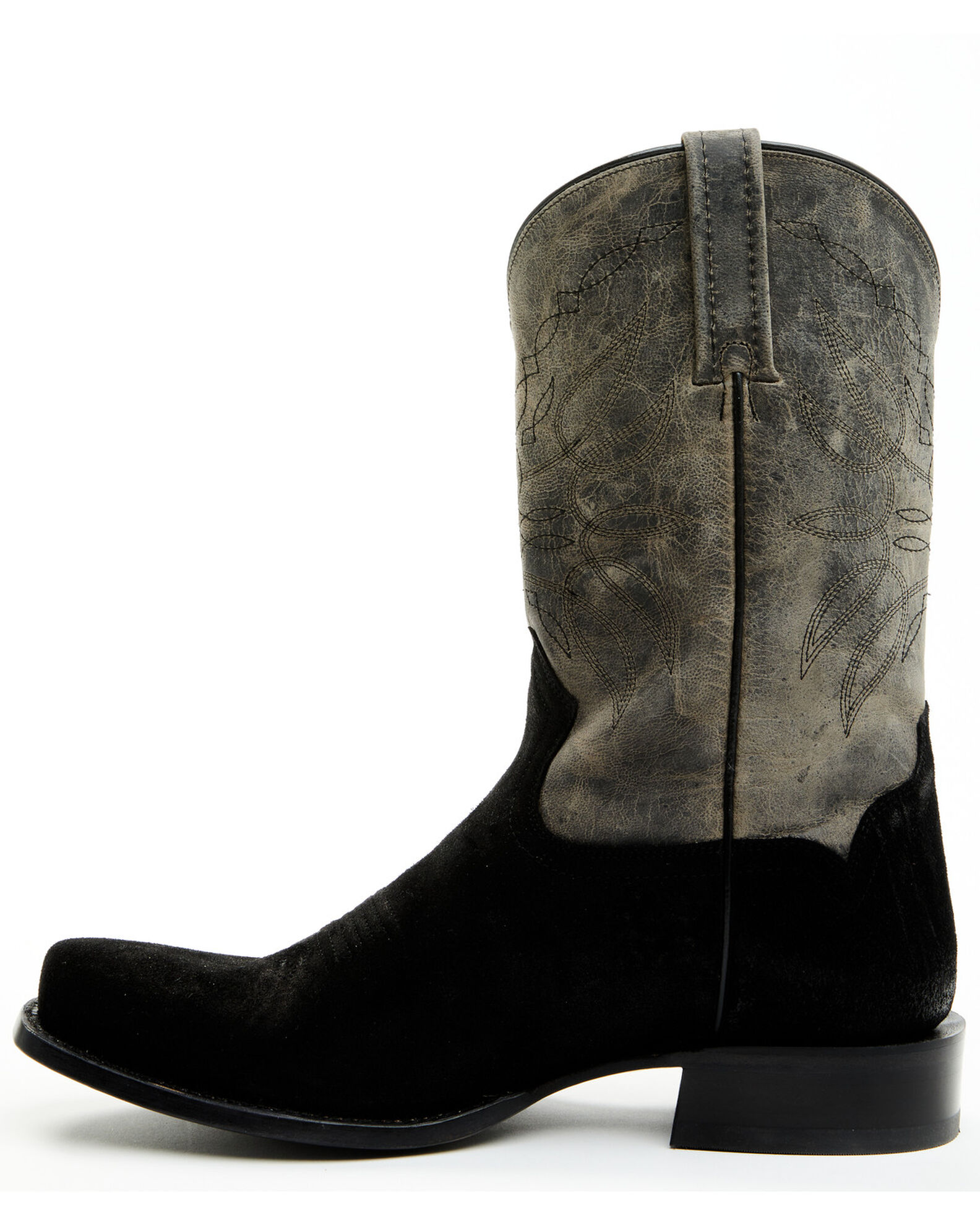 Image #3 - Moonshine Spirit Men's Sullivan Western Boots - Square Toe, Black, hi-res