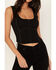 Image #3 - Shyanne Women's Corset Tank, Black, hi-res