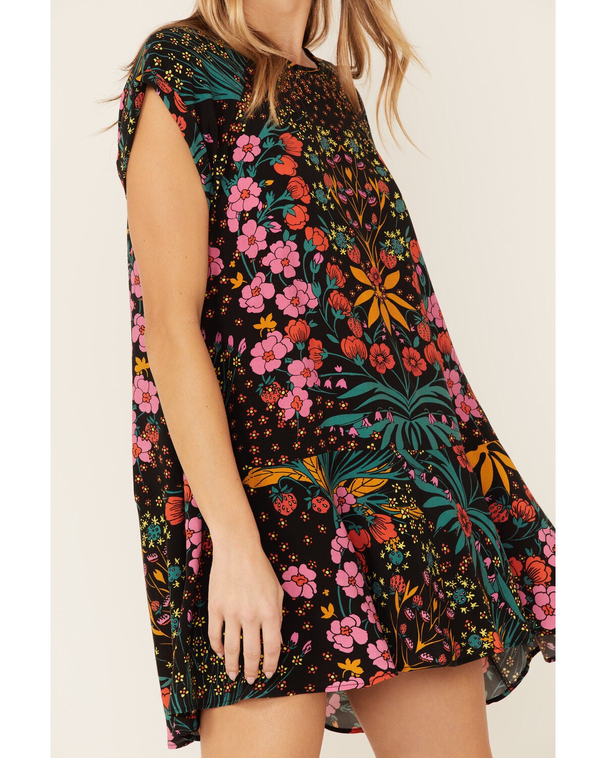 strawberry fields mini dress