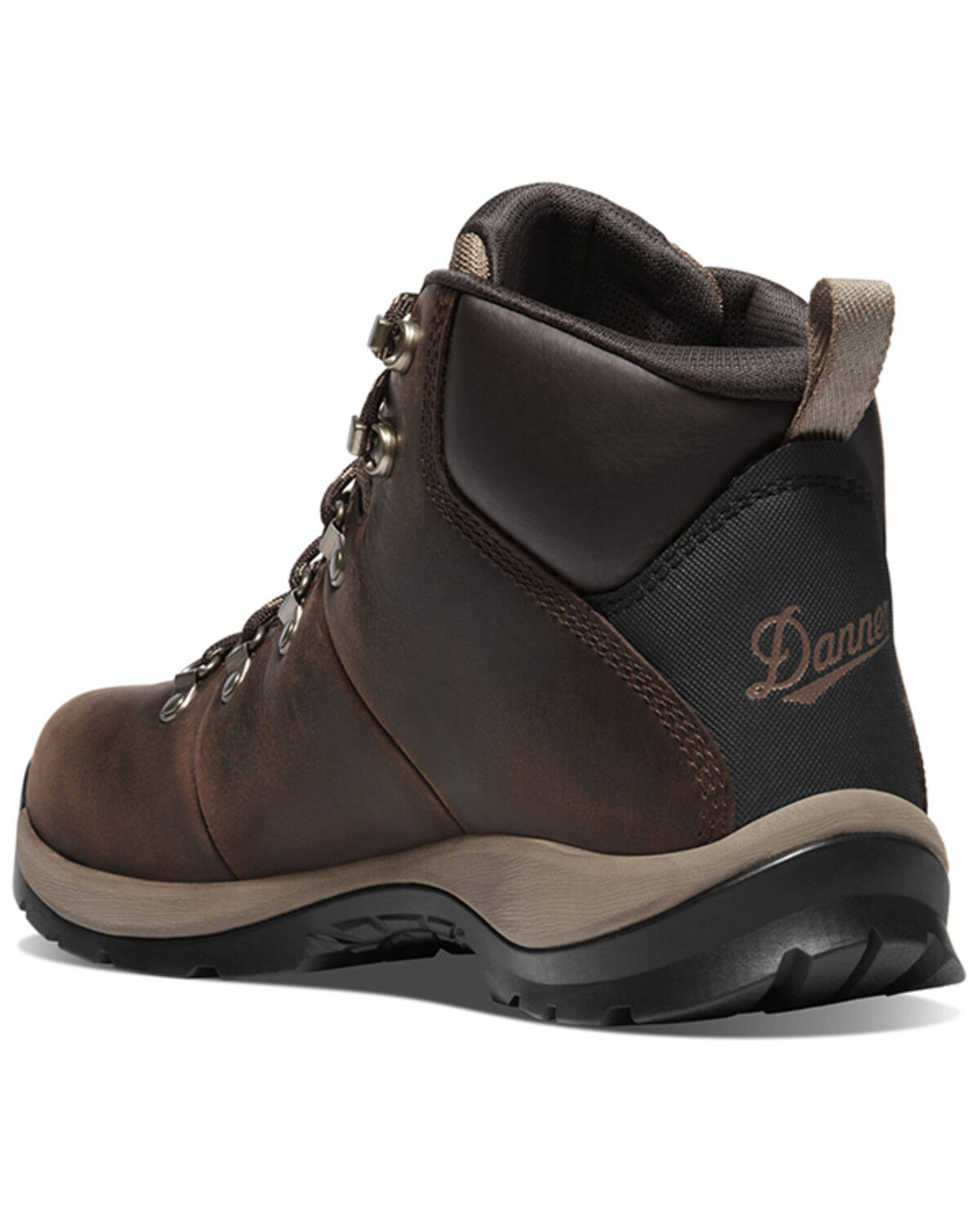 Image #3 - Danner Men's 4.5" Sandy Ridge Waterproof Work Boots - Aluminum Toe, Brown, hi-res