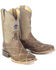Image #1 - Tin Haul Men's Diamondback Western Boots - Broad Square Toe, Brown, hi-res