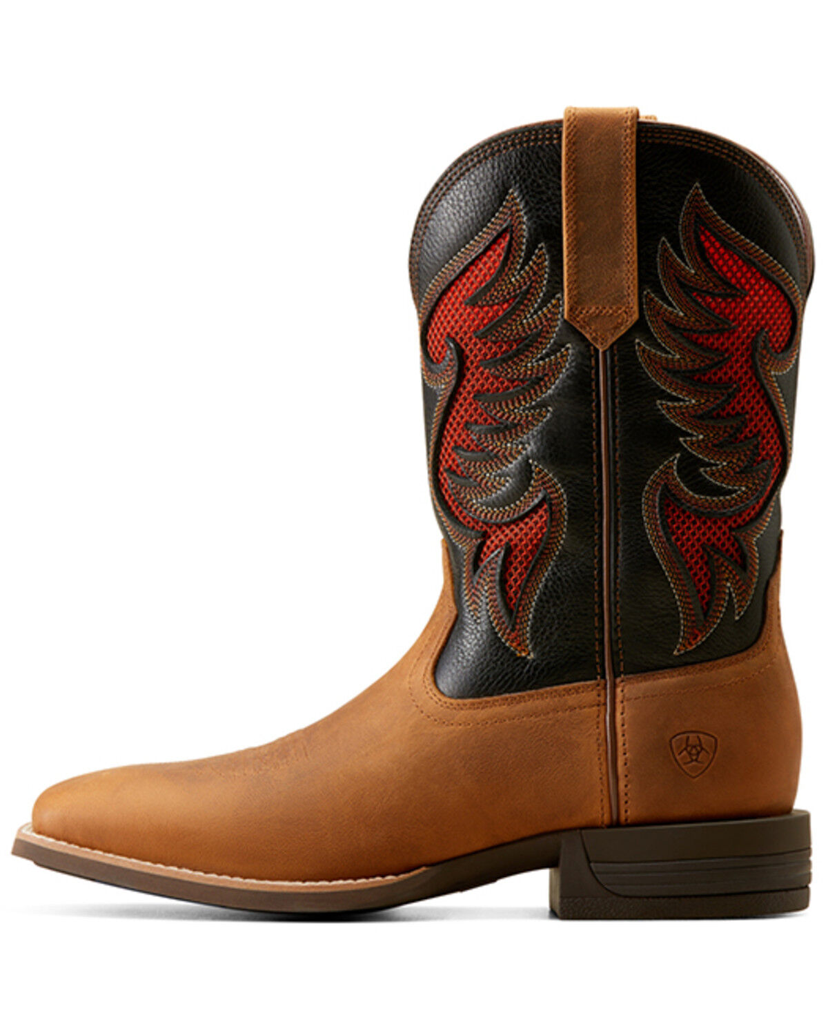 Image #2 - Ariat Men's Cowpuncher VentTek Western Boot - Broad Square Toe, Brown, hi-res